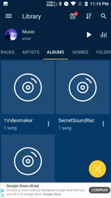 Music Player android App screenshot 0